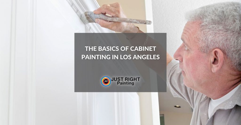 cabinet painting in Los Angeles