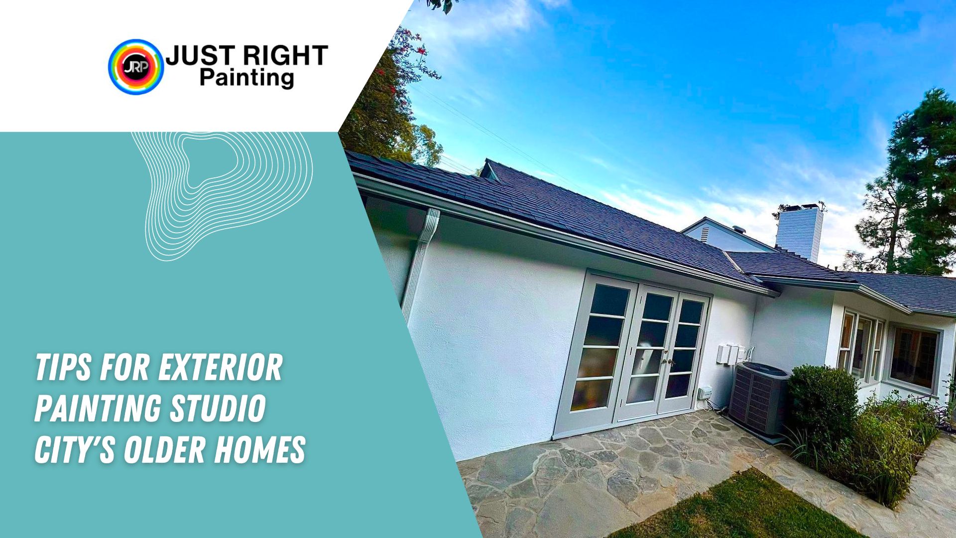 Exterior Painting in Studio City for Older Homes. Consider this.
