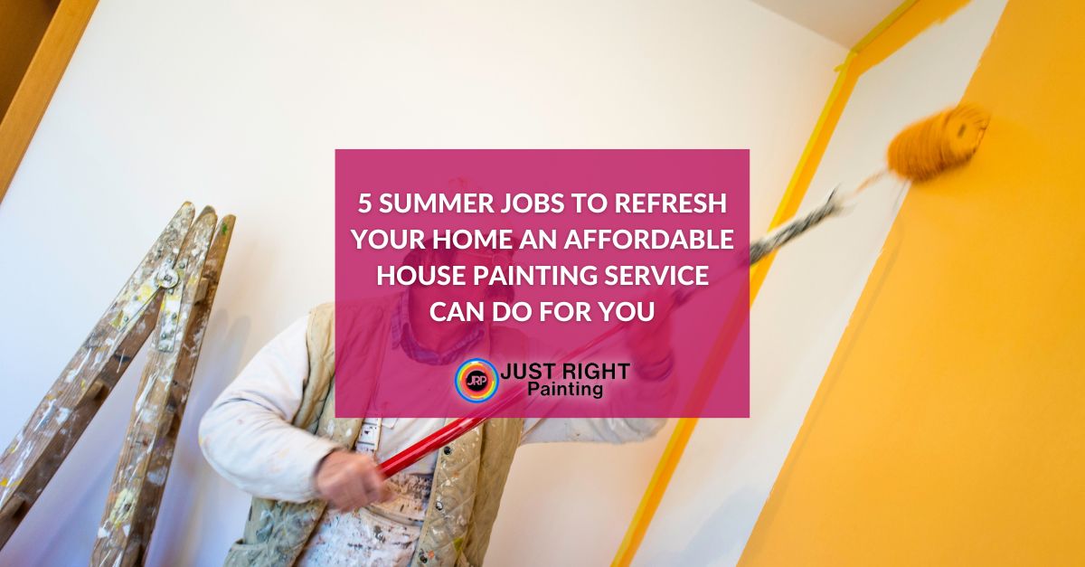 Affordable House Painting for 5 Small Jobs that Refresh the Home