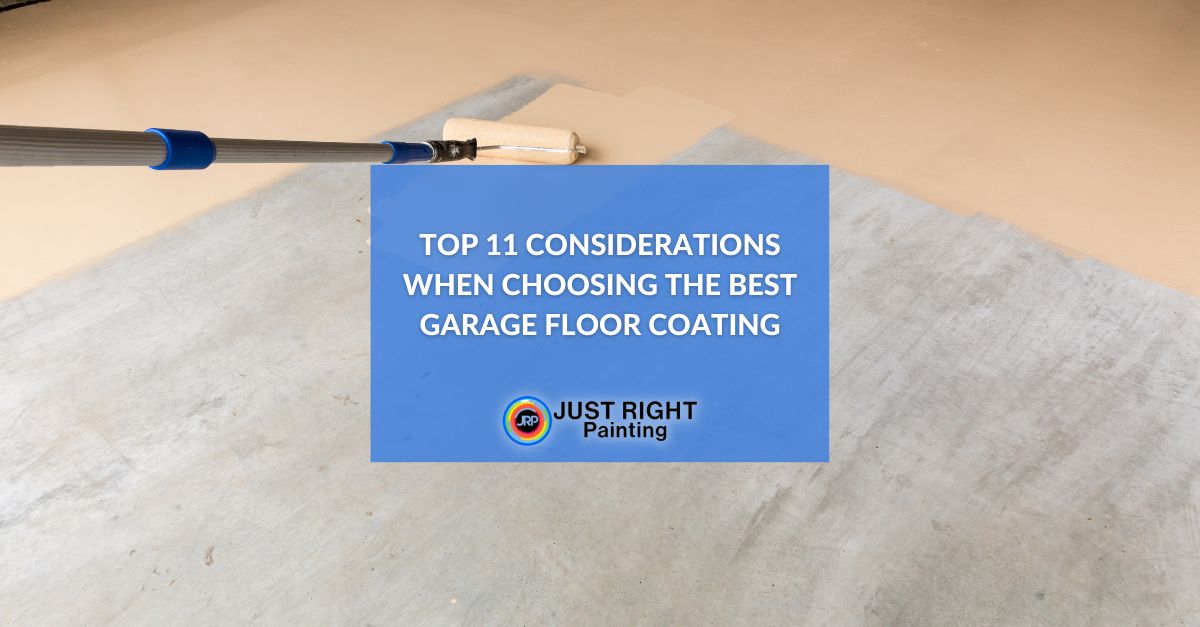 Garage Floor Coating 11 Considerations to Choose the Best