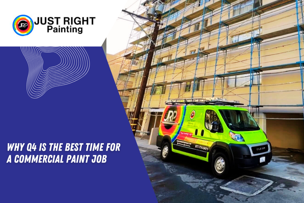 why q is the best time for a commercial paint job